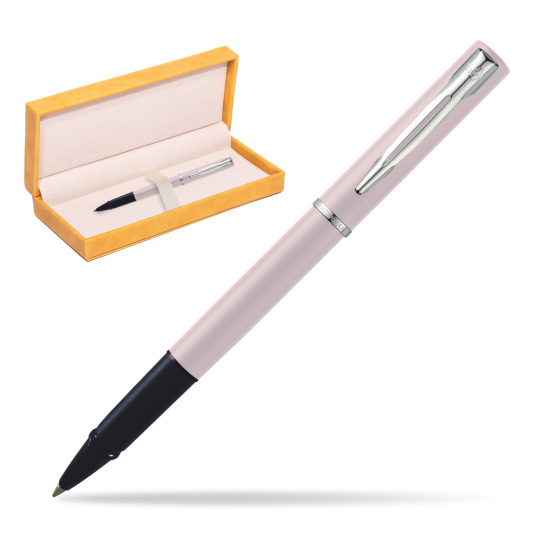 Waterman Allure PINK CT Penna Penna Rollerball in suede box yellow