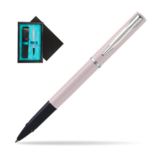 Waterman Allure PINK CT Penna Penna Rollerball in single wooden box Black Single Turquoise