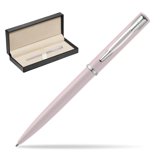 Waterman Allure PASTEL PINK BALLPOINT PEN in classic box pure black