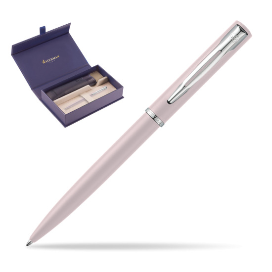 Waterman Allure PASTEL PINK BALLPOINT PEN in original Waterman box, slide-out case