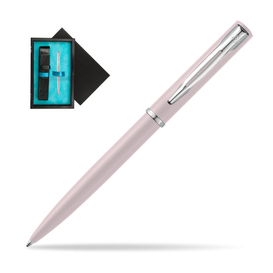Waterman Allure PASTEL PINK BALLPOINT PEN in single wooden box Black Single Turquoise
