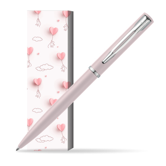 Waterman Allure PASTEL PINK BALLPOINT PEN in cover Love is in the air