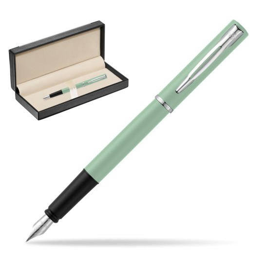Waterman Allure Mint CT Penna Stilografica in classic box black