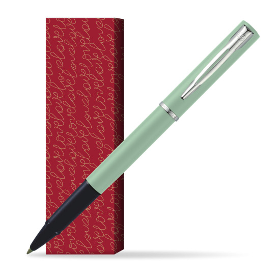 Waterman Allure MINT CT Penna Penna Rollerball in cover True Love