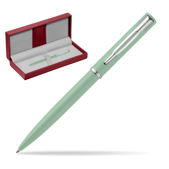 Waterman Allure MINT CT Stylo à bille in the red leather box