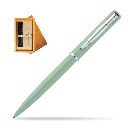 Waterman Allure MINT CT BALLPOINT PEN in single wooden box Honey Single Ecru