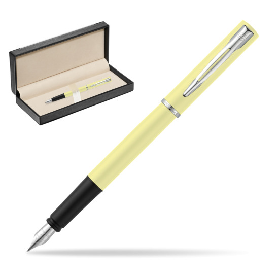 Waterman Allure Yellow CT Penna Stilografica in classic box black