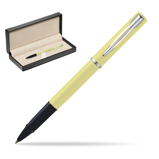 Waterman Allure YELLOW CT Penna Penna Rollerball in classic box black