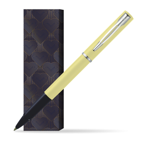 Waterman Allure YELLOW CT Penna Penna Rollerball in cover Glamour Love