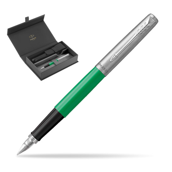 Parker Jotter Originals Green Fountain Pen in original Parker box, closed case