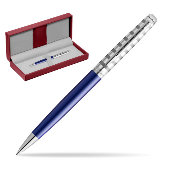 Waterman Hemisphere Deluxe Marine Blue ballpoint pen - French Riviera collection in the red leather box