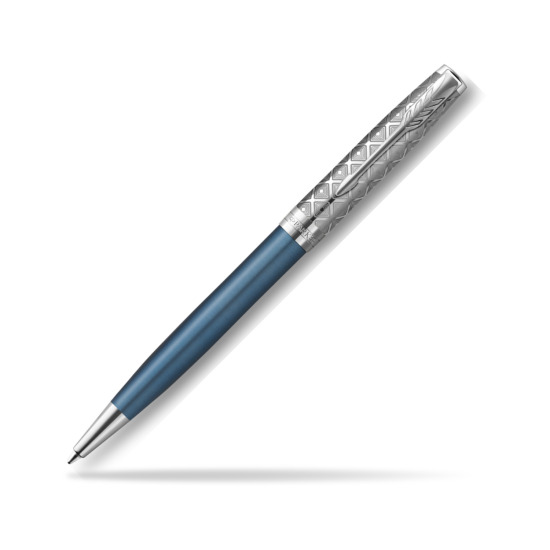 Sonnet Premium Metal & Blue CT ballpoint pen