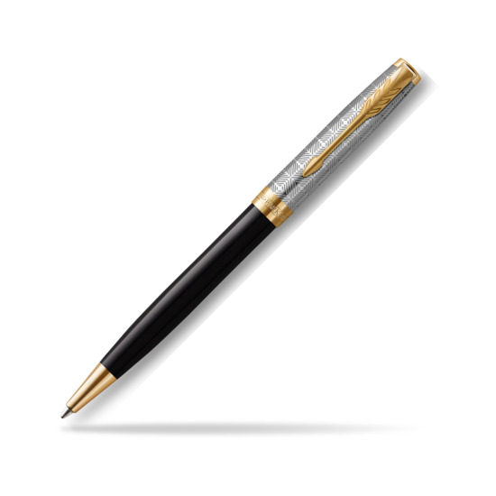 Sonnet Premium Metal & Black GT ballpoint pen