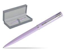 Waterman Allure PURPLE CT Penna a Sfera in suede box grey