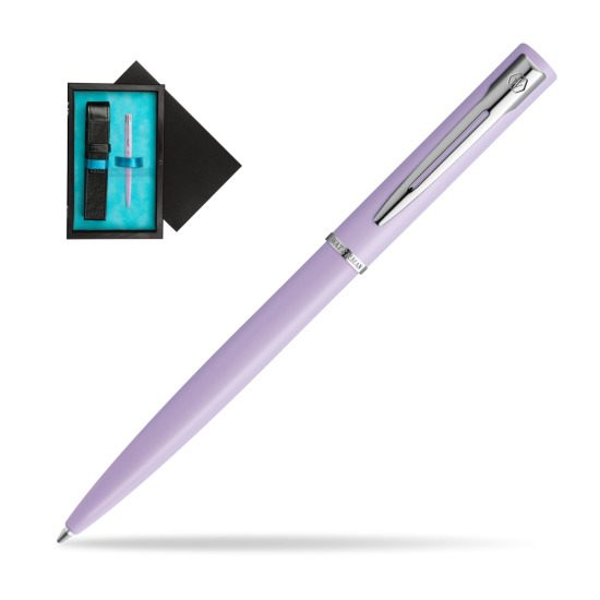 Waterman Allure PURPLE CT Penna a Sfera in single wooden box Black Single Turquoise