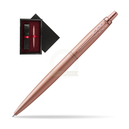 Parker Jotter XL Monochrome Pink Gold Pen - Special Edition in single wooden box Black Single Maroon