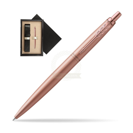 Parker Jotter XL Monochrome Pink Gold Pen - Special Edition in single wooden box Wenge Single Ecru