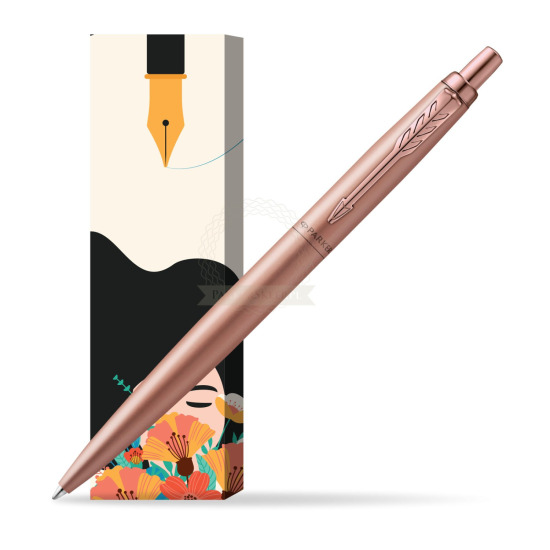 Parker Jotter XL Monochrome Pink Gold Pen - Special Edition in cover Poppy