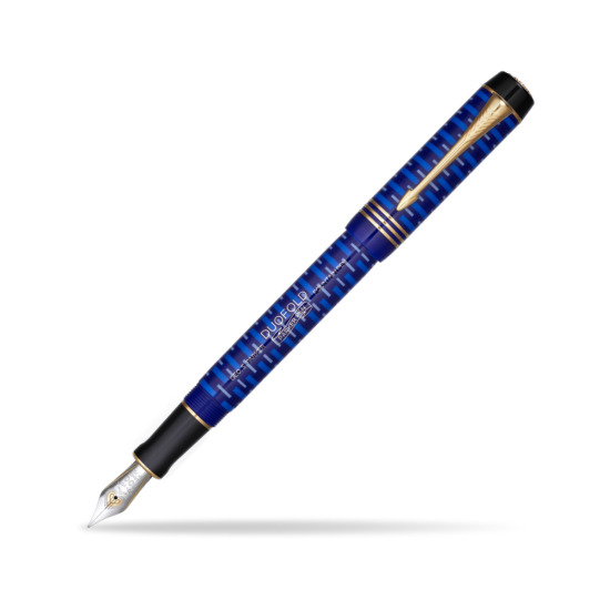 Parker Duofold 100th Lapis Lazuli GT Penna Stilografica