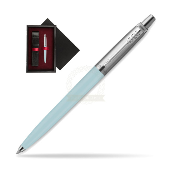 Penna Bambina blu pastello Parker Jotter Originals - Edizione speciale in single wooden box Black Single Maroon