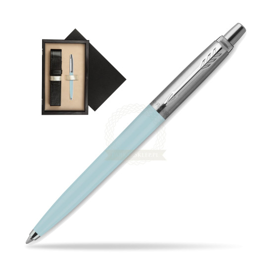 Penna Bambina blu pastello Parker Jotter Originals - Edizione speciale in single wooden box Wenge Single Ecru
