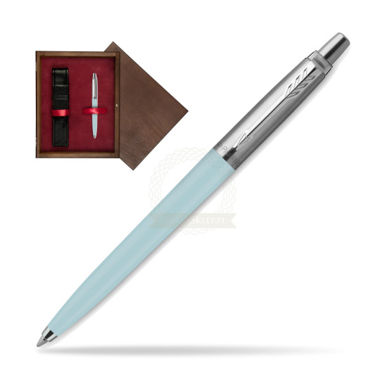 Penna Bambina blu pastello Parker Jotter Originals - Edizione speciale in single wooden box Wenge Single Maroon