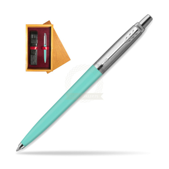 Jotter Originals Menta Pastello Special Edition in single wooden box Honey Single Maroon