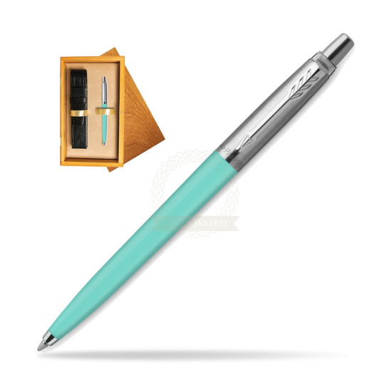 Jotter Originals Menta Pastello Special Edition in single wooden box Honey Single Ecru