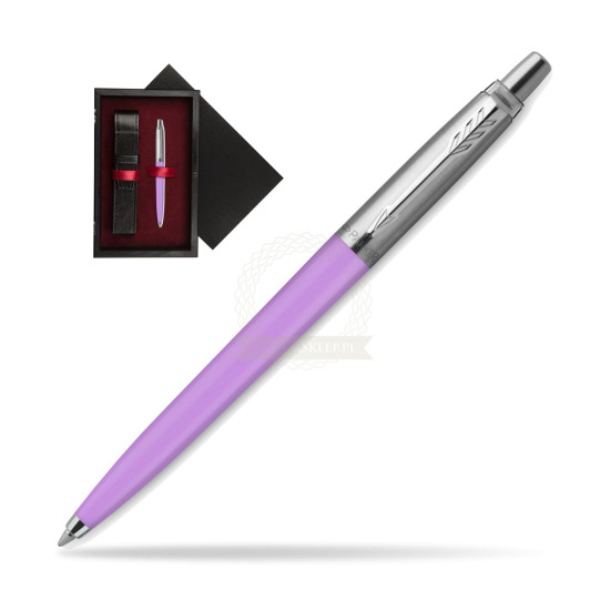 Jotter Originals Pastello Lilla - Edizione Speciale in single wooden box Black Single Maroon