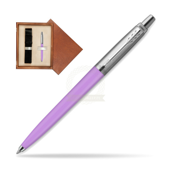 Jotter Originals Pastello Lilla - Edizione Speciale in single wooden box Mahogany Single Ecru