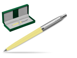 Jotter Originals Pastel Yellow - Special Edition in the green leather box