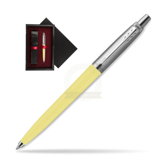 Jotter Originals Giallo Pastello - Edizione Speciale in single wooden box Black Single Maroon