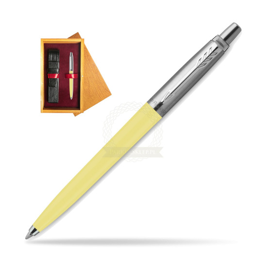 Jotter Originals Giallo Pastello - Edizione Speciale in single wooden box Honey Single Maroon