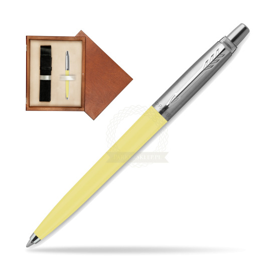 Jotter Originals Giallo Pastello - Edizione Speciale in single wooden box Mahogany Single Ecru