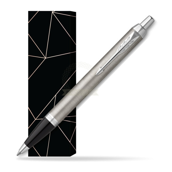 Parker IM Essential Stainless Steel CT Ballpoint Pen in cover Lucky