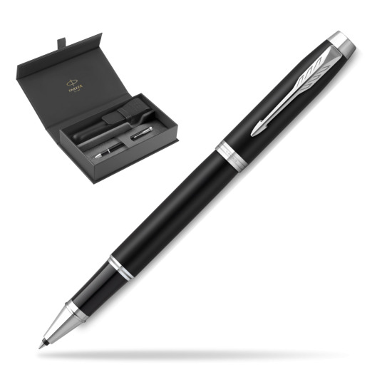 Parker IM Essential Matt Black CT Rollerball Pen in original Parker box, closed case