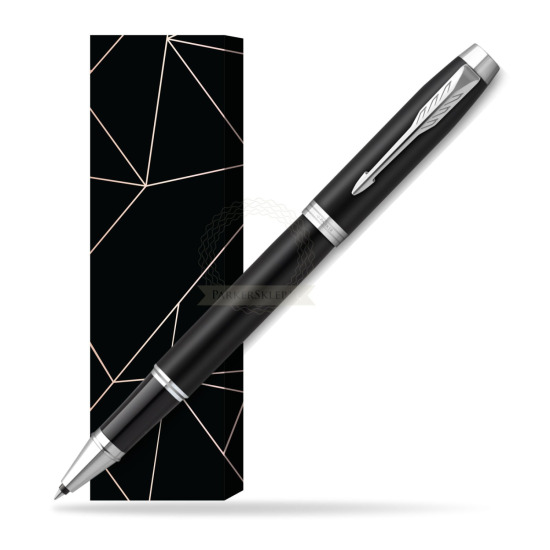 Parker IM Essential Matt Black CT Rollerball Pen in cover Lucky