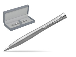 Parker Urban Twist Metro Metallic CT Ballpoint Pen in suede box grey