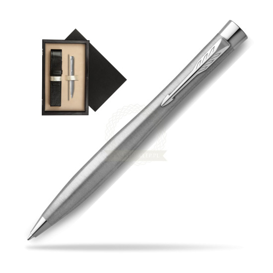 Parker Urban Twist Metro Metallic CT Ballpoint Pen in single wooden box Wenge Single Ecru