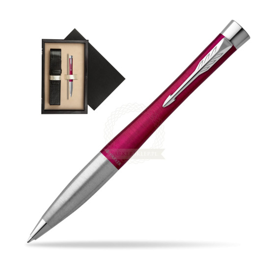 Parker Urban Twist Magenta CT Ballpoint Pen in single wooden box Wenge Single Ecru