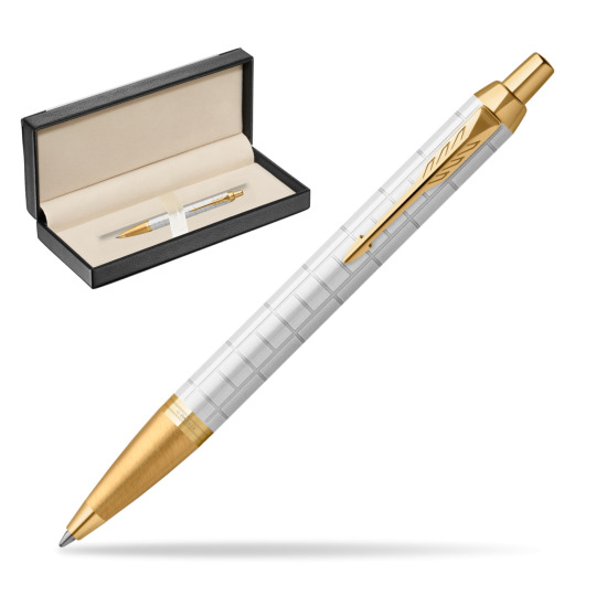 Parker IM Premium Pearl GT Penna a Sfera in classic box black