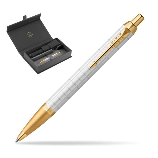 Parker IM Premium Pearl GT Penna a Sfera in original Parker box, closed case