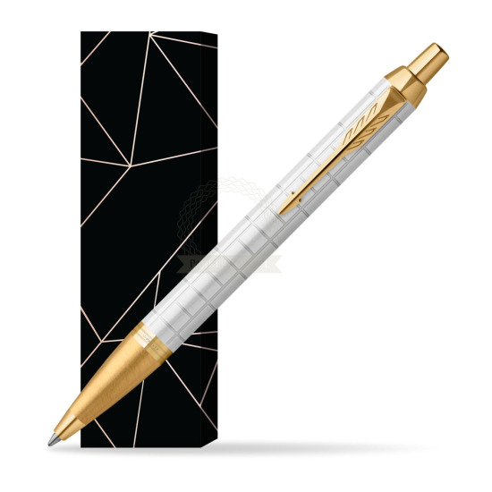 Parker IM Premium Pearl GT Penna a Sfera in cover Lucky