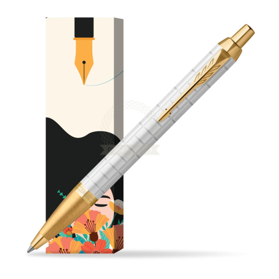 Parker IM Premium Pearl GT Penna a Sfera in cover Poppy