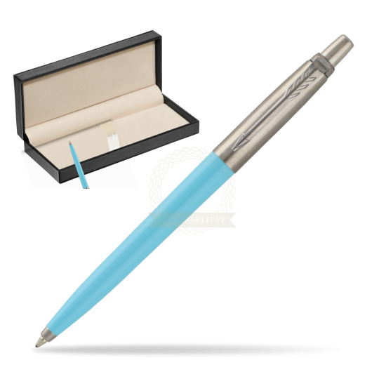 Parker Jotter Pop Art 70s Blue Ballpen in classic box pure black