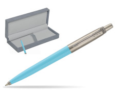 Parker Jotter Pop Art 70s Blue Ballpen in suede box grey