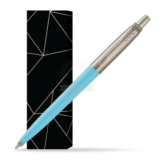 Parker Jotter Pop Art 70s Blue Ballpen in cover Lucky