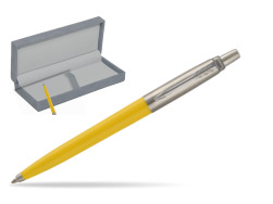 Parker Jotter Pop Art 70s Yellow Ballpen in suede box grey