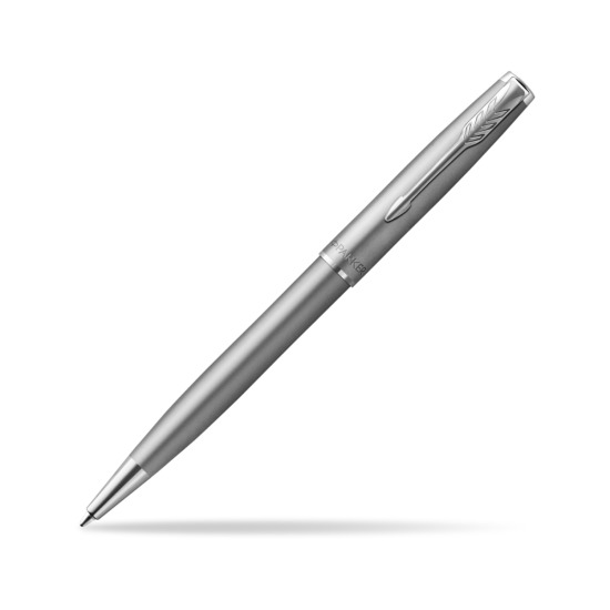 Parker Sonnet Sand Blasted Metal Stainless Steel Ballpoint Pen