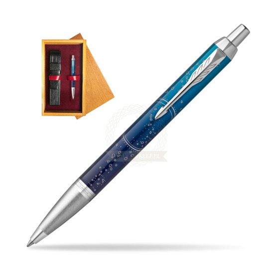 IM LAST FRONTIER SUBMERGE CT Ballpoint Pen in single wooden box Honey Single Maroon